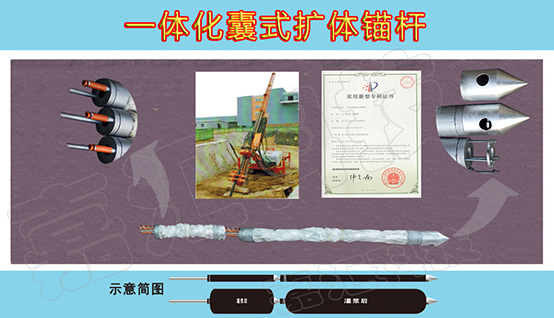 一體化囊式擴體錨桿